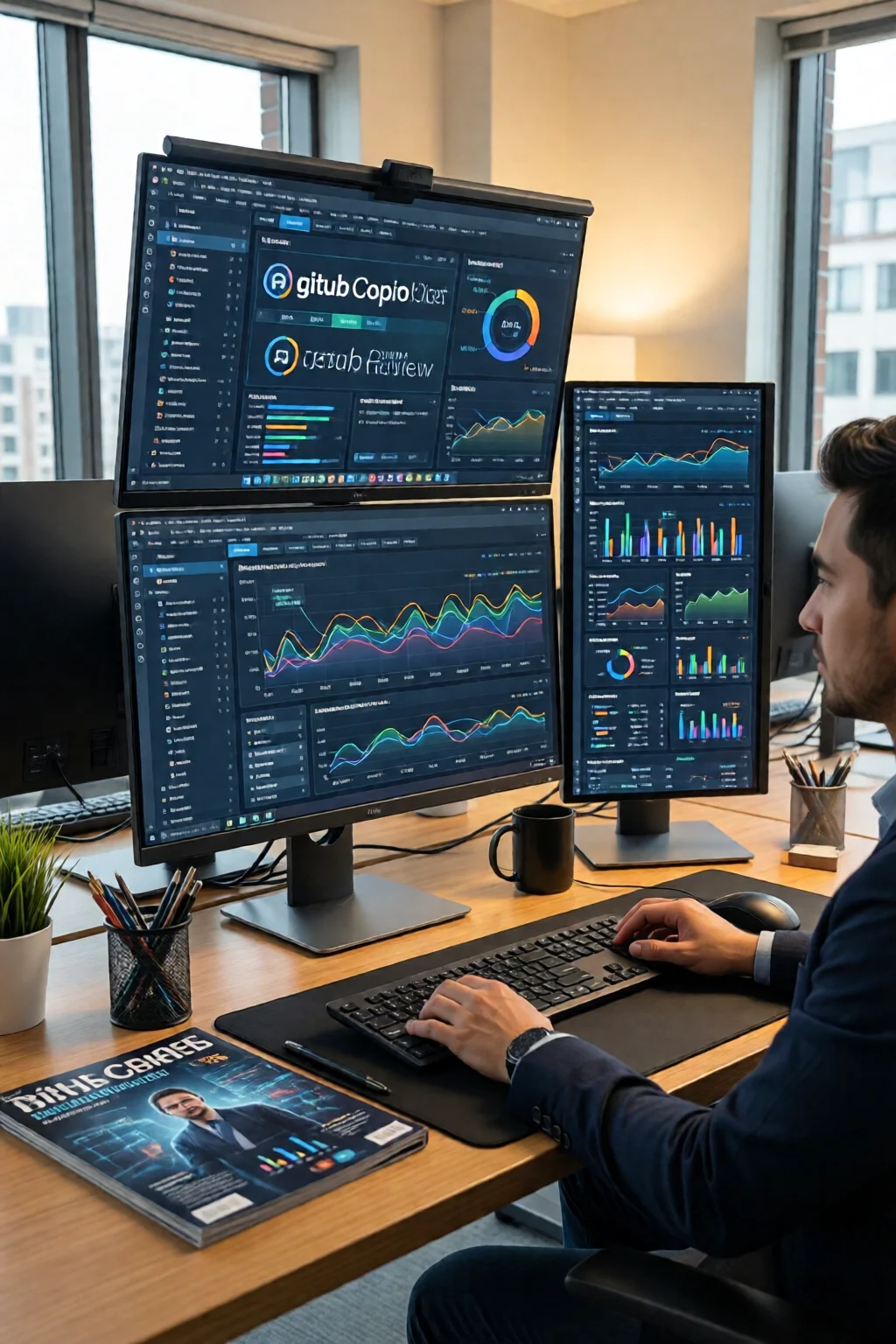 github copilot review